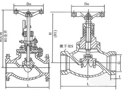 T40手動調節(jié)閥結構圖