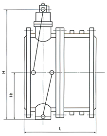 微阻緩閉蝶式止回閥 微阻緩閉蝶式止回閥
