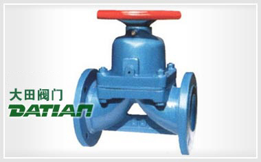 G41C堰式搪瓷隔膜閥 G41C堰式搪瓷隔膜閥